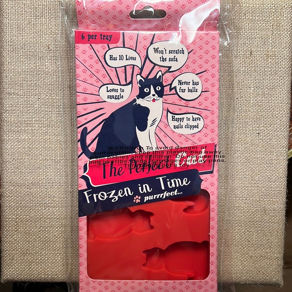 The Perfect Cat Ice/ baking Mold